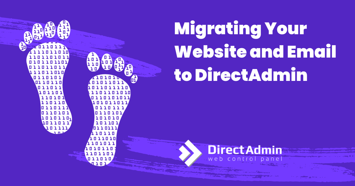 Migrate Website and Email to DirectAdmin